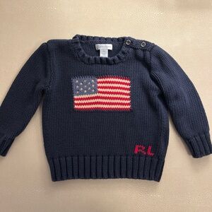 Ralph Lauren Iconic Flag Sweater